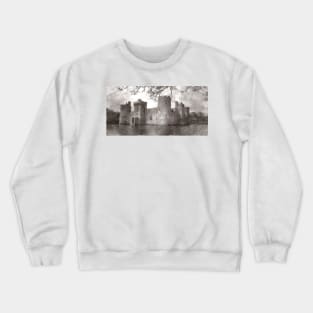 Bodiam Castle, East Sussex England Crewneck Sweatshirt